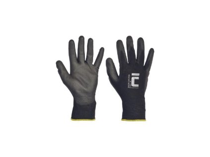 92277 1 rukavice pletene bezsvove polyester bunting black evolution vel 6 xs