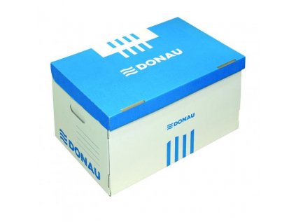 99141 1 archivna krabica s odnimatelnym vekom donau modra 545 363 317 mm