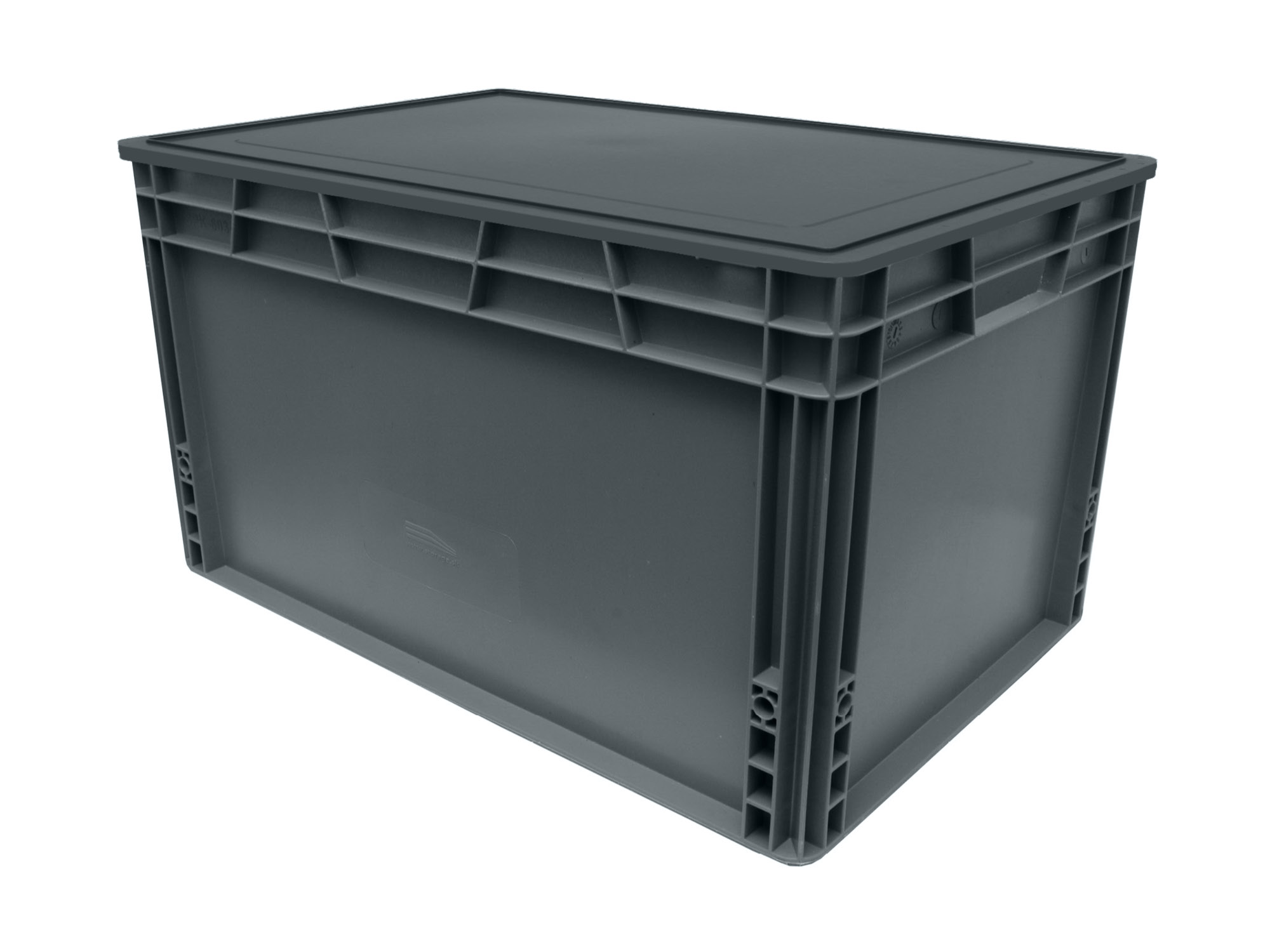 Euro prepravka s vekom 60x40x34(v) cm rukoväte otvorené