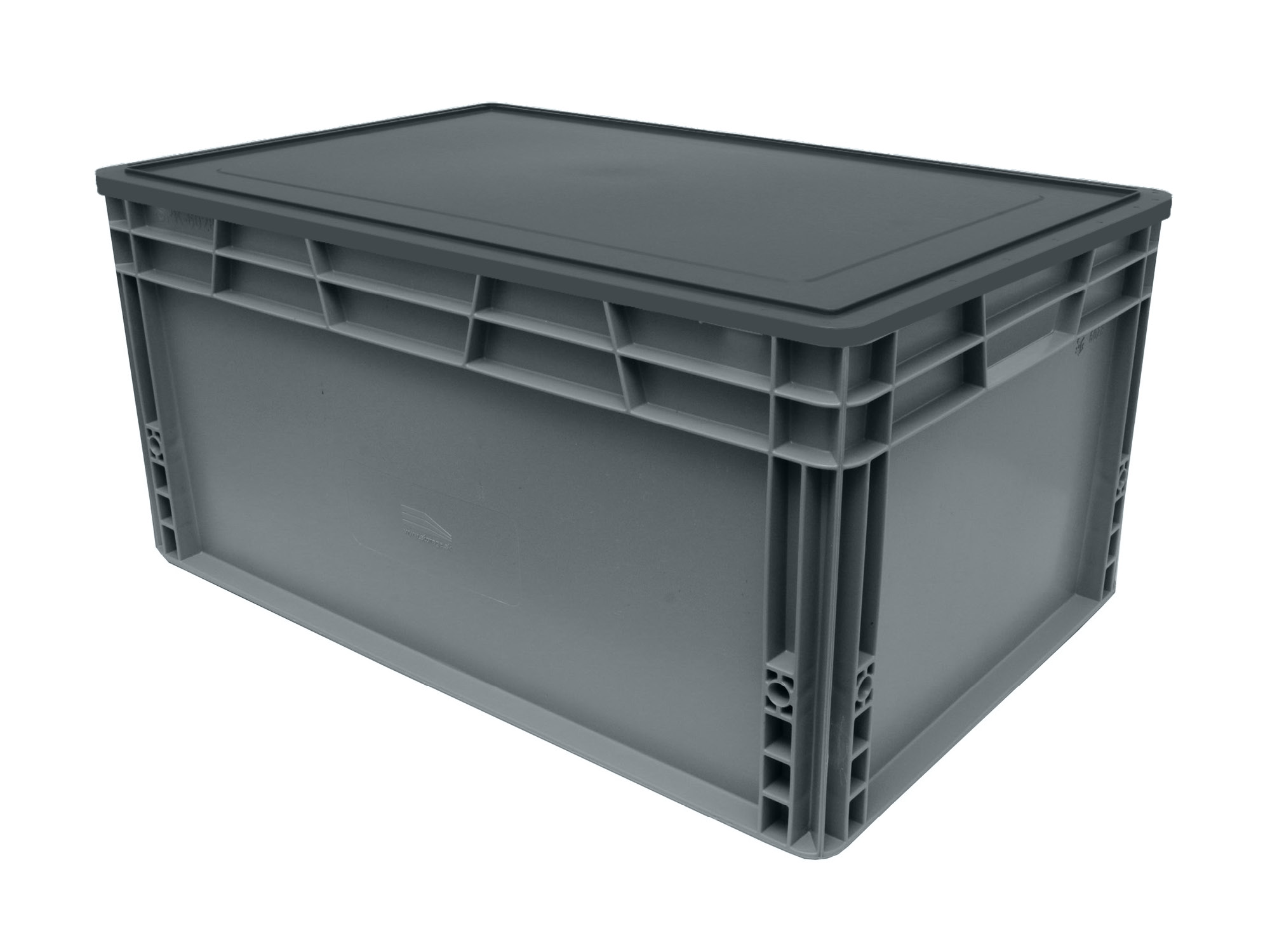 Euro prepravka s vekom 60x40x30(v) cm rukoväte otvorené