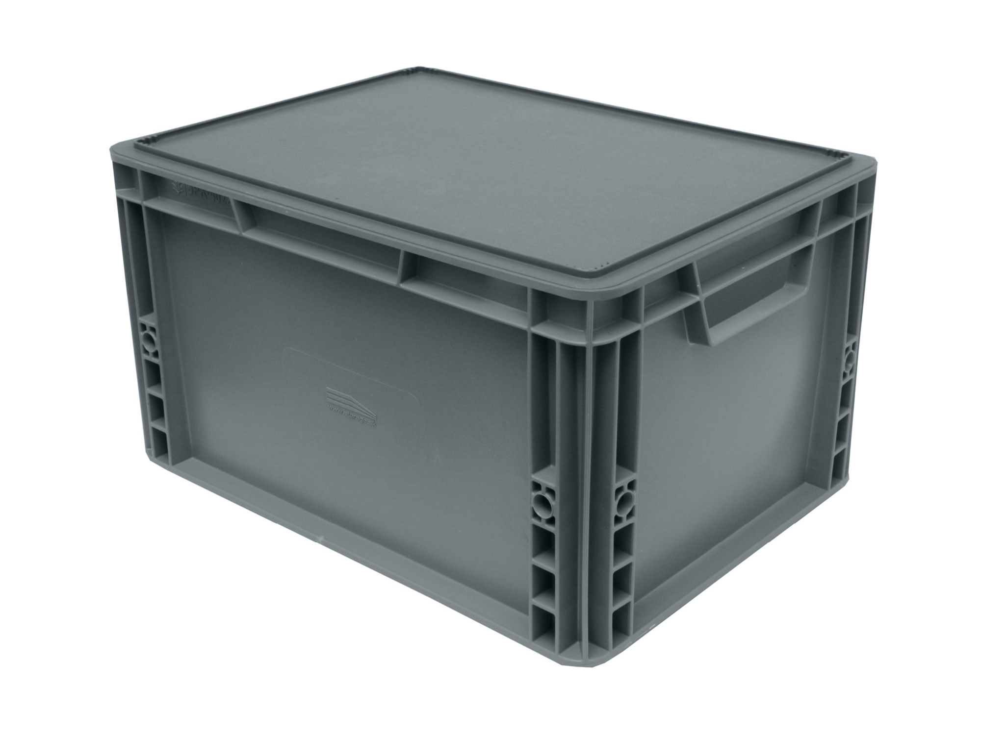 Euro prepravka s vekom 40x30x24(v) cm rukoväte otvorené