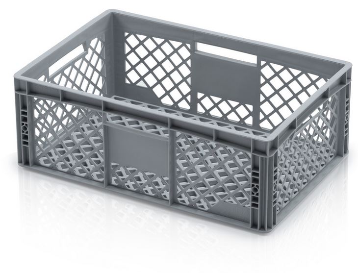 Euro prepravka perforovaná 60x40x22(v) cm