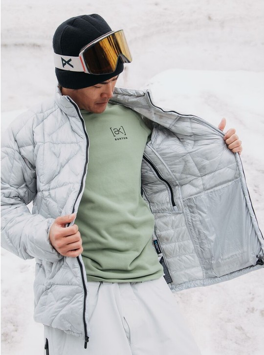 Ukázka vrstvení snowboardového oblečení