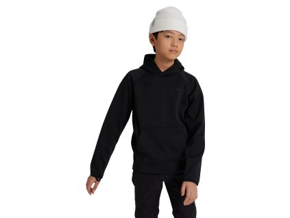 Dětská Mikina Burton Crown Weatherproof Pullover Fleece True Black