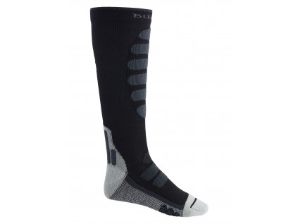 Pánské Ponožky Burton Performance + Lightweight Compression Sock True Black