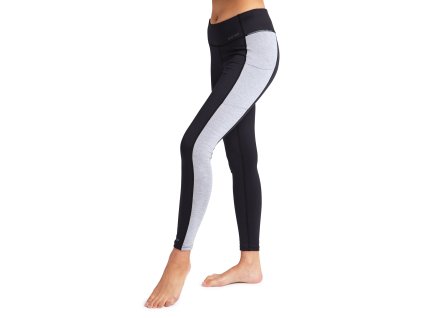 73892 4 damske termopradlo burton midweight x base layer pants true black gray heather