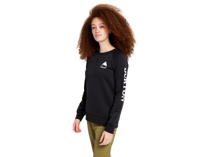 76759 2 damska mikina burton elite crew true black