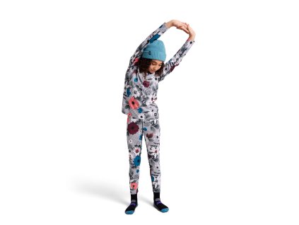 Dětské Termoprádlo Burton Lightweight Base Layer Set Halftone Floral