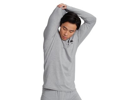 Pánské Termoprádlo Burton Lightweight X Base Layer Crewneck Gray Heather