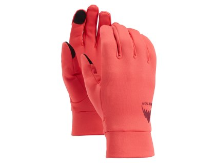 Pánské Rukavice Burton Screen Grab® Glove Liner Hibiscus Pink