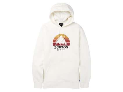 Mikina Burton Underhill Pullover Hoodie Stout White (Velikost XL)