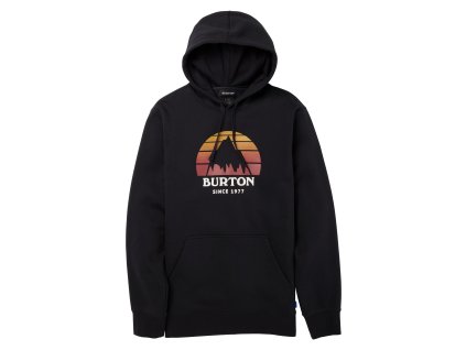 Mikina Burton Underhill Pullover Hoodie True Black (Velikost XXL)