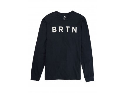 Tričko Burton BRTN Long Sleeve T-Shirt True Black (Velikost XXL)