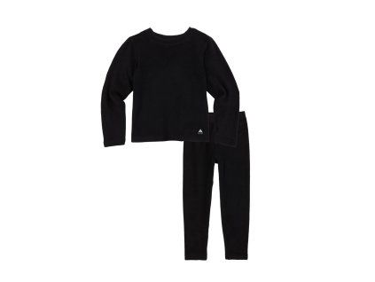 Dětské Termoprádlo Burton Fleece Base Layer Set True Black (Velikost 18M)