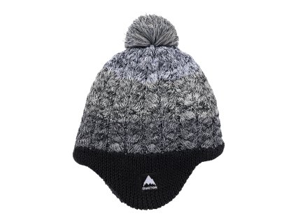 Dětská Čepice Burton Fleece-Lined Earflap Beanie True Black