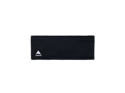 Čelenka Burton Mountain High Fleece Lined Headband True Black
