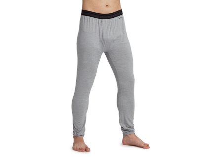 Pánské Termoprádlo Burton Lightweight X Base Layer Pants Gray Heather