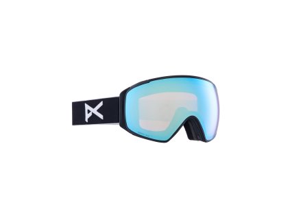 Brýle anon. M4S Toric Goggles + Bonus Lens + MFI face mask / Black / Perceive Variable Blue / Perceive Cloudy Pink