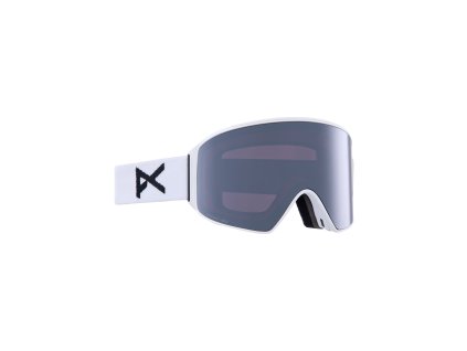 Pánské Brýle anon. M4 Cylindrical Goggles + Bonus Lens + MFI® Face Mask / White / Perceive Sunny Onyx / Perceive Variable Violet