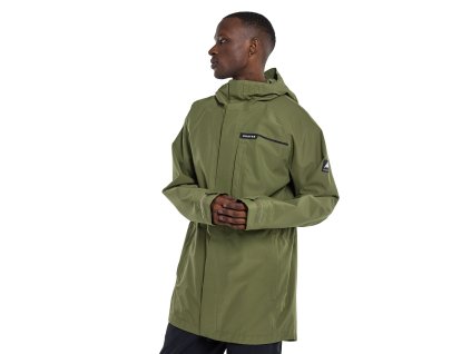 Pánská Bunda Burton Veridry 2L Rain Jacket Forest Moss