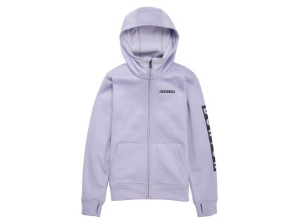 Dětská Mikina Burton Oak Full-Zip Hoodie Supernova Heather (Velikost XS)