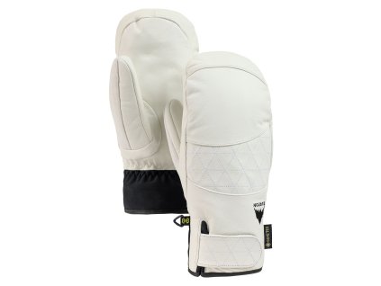 Dámské Palčáky Burton Gondy GORE-TEX Leather Mittens Stout White