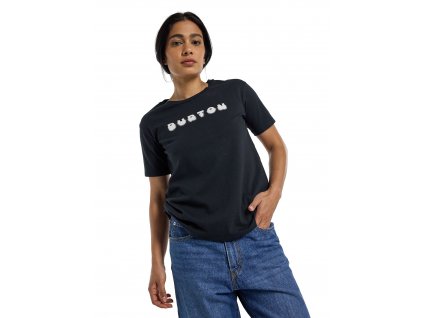 Dámské Tričko Burton Cosmist Short Sleeve T-Shirt True Black
