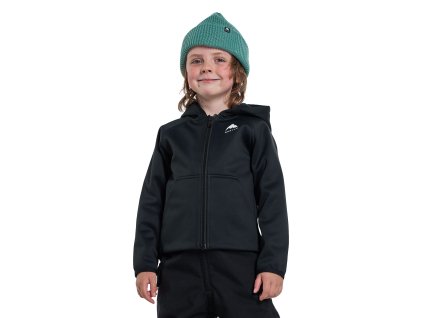 Dětská Mikina Burton Crown Weatherproof Full-Zip Fleece True Black