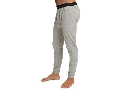 Pánské Termoprádlo Burton Midweight Base Layer Pants Gray Heather