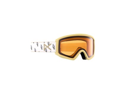 Dětské Brýle anon. Tracker 2.0 Goggles Frame Ice Cream / Amber