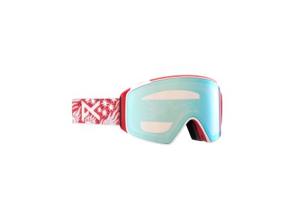 Brýle anon. M4S Cylindrical Goggles + Bonus Lens + MFI face mask Frame Joshua Noom / Perceive Variable Blue / Perceive Cloudy Pink