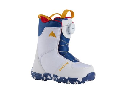 Dětské Snowboardové Boty Burton Grom BOA® White