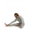Pánské Termoprádlo Burton Midweight Base Layer Crew Gray Heather