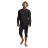 Pánské Termoprádlo Burton Midweight X Base Layer Three-Quarter Boot Pants True Black