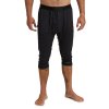 Pánské Termoprádlo Burton Midweight X Base Layer Three-Quarter Boot Pants True Black
