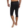 Pánské Termoprádlo Burton Midweight X Base Layer Three-Quarter Boot Pants True Black