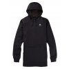 76702 damska mikina burton oak long pullover hoodie true black heather