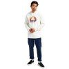 Mikina Burton Underhill Pullover Hoodie Stout White (Velikost XL)