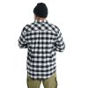 Pánská Košile Burton Favorite Long Sleeve Flannel Stout White Buffalo Plaid (Velikost XL)