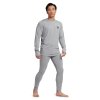Pánské Termoprádlo Burton Lightweight X Base Layer Pants Gray Heather