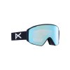 Brýle anon. M4S Cylindrical Goggles + Bonus Lens + MFI face mask / Black / Perceive Variable Blue / Perceive Cloudy Pink
