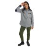 Dámská Košile Burton Favorite Performance Long Sleeve Flannel Sharkskin