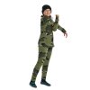 Dětské Termoprádlo Burton Fleece Base Layer Set Forest Moss Cookie Camo (Velikost XS)