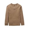 Tričko Burton Carnivore Long Sleeve T-Shirt Summit Taupe