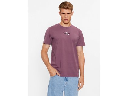 Calvin klein pánské fialové tričko J30J323483