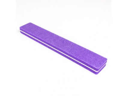 Penový pilník na nechty 180/240 fialový