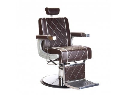 Barber kreslo ODYS BH-31825M hnedé