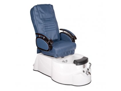 Pedikérske kreslo SPA s masážou BR-3820D modré