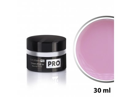 PRO UV/LED gél na nechty CHAMPION Line Natural Pink 30 ml