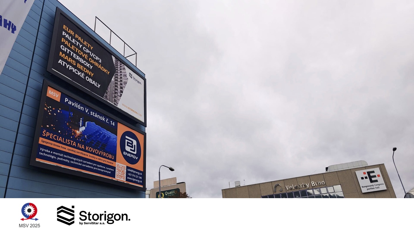 STORIGON na Mezinárodním strojírenském veletrhu 2025 v Brně – průmyslové obaly, které drží krok s výrobou